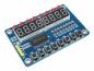Preview: TM1638 8-Digit 7-Segments with 8-LEDs and 8-Push Buttons Module